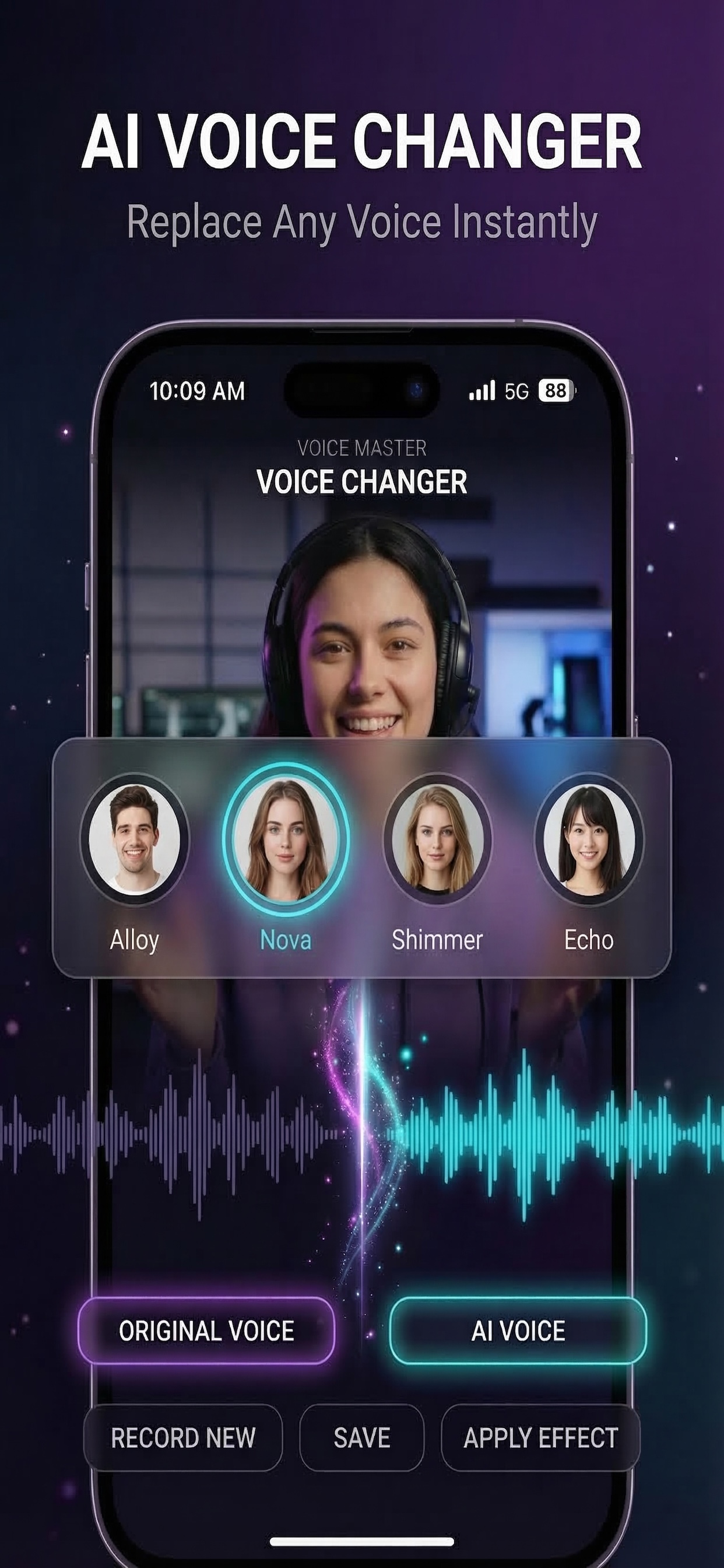Voice changer mode