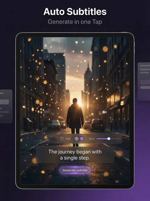 AI Video Dubbing Studio on iPad Pro